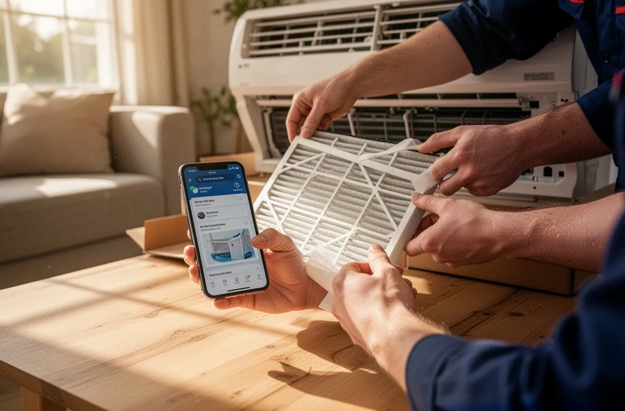 Filter Replacement and Air Quality Check
